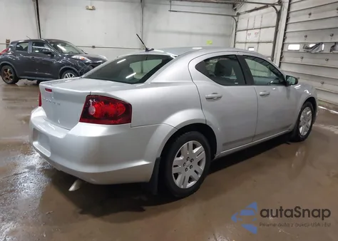 2011 Dodge Avenger Express from USA, damaged, VIN 1B3BD4FB4BN616871